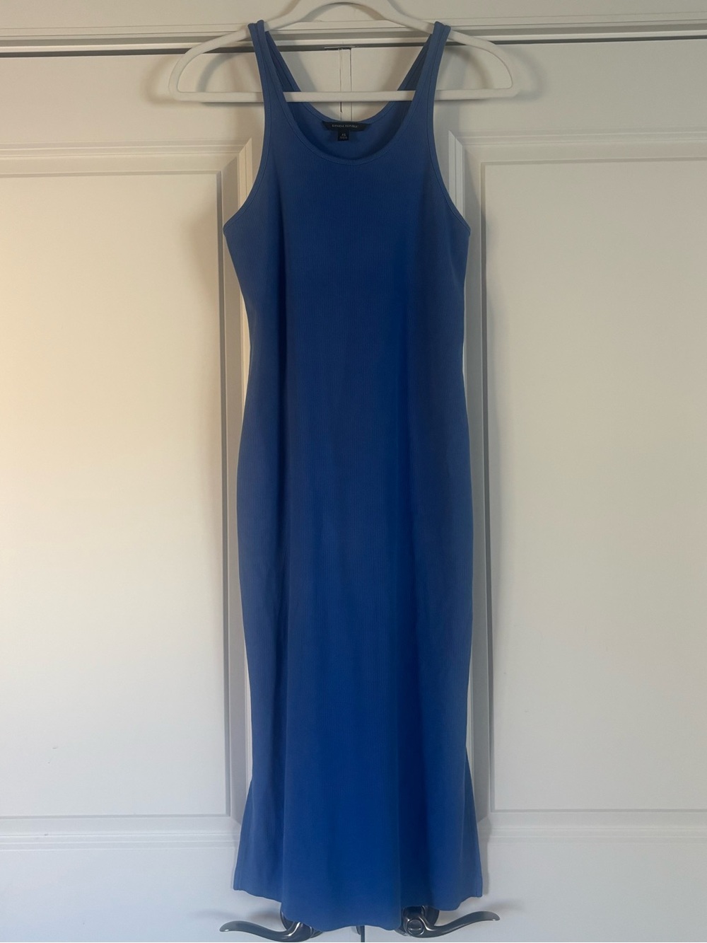 Banana Republic Blue Sleeveless Midi Dress - Women